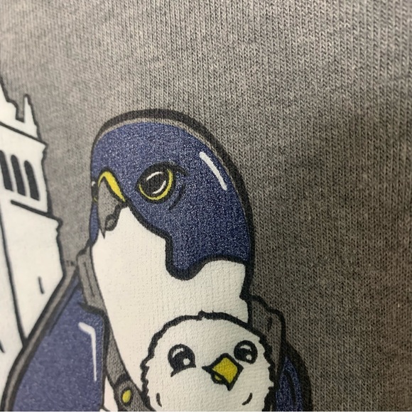 Bella Canvas Fleece Collection UC Berkeley Falcons Graphic Crop Sweatshirt - Picture 3 of 12